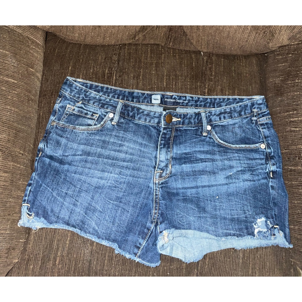 Mossimo Premium Denim Jean Shorts Size 14 Women’s Blue